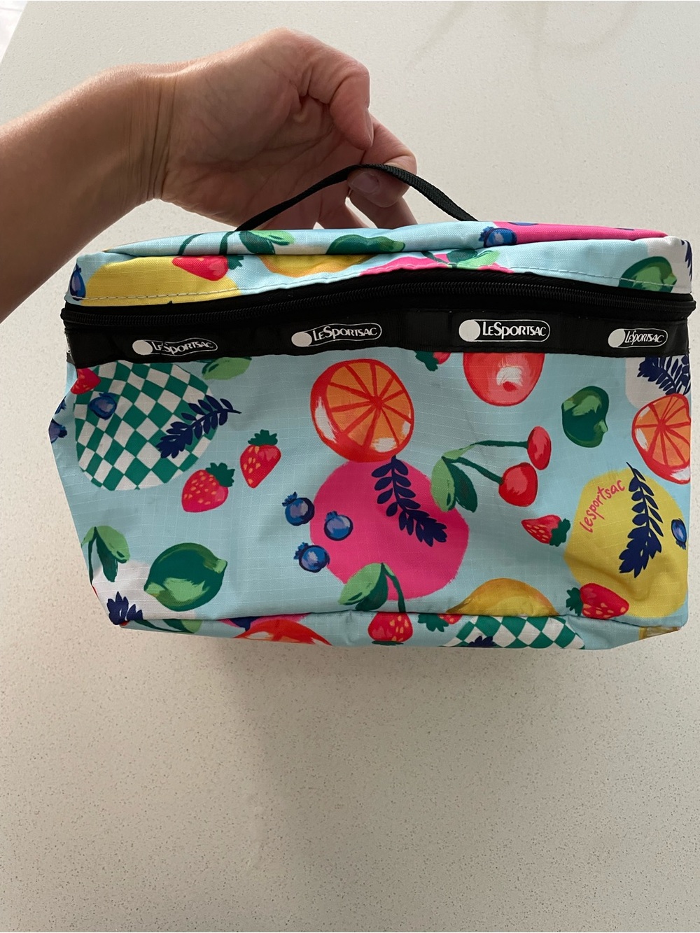 Le sport sac fruity large cosmetics bag
